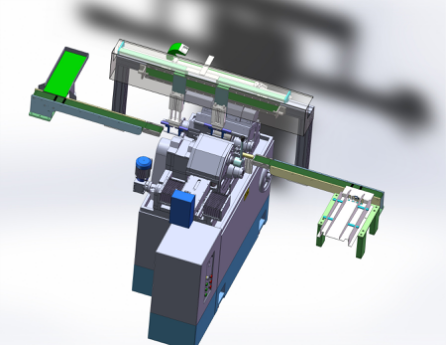 磨床自動上下料改造方案